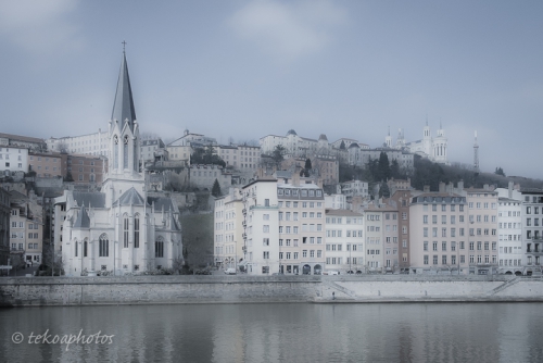 tekoaphotos,église,saint georges,fourrière,quai,saône,lyon